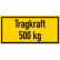 Individuelles Hinweisschild zur Gewichtsbegrenzung