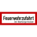 Feuerwehrzufahrt mit Angabe der Behörde nach DIN 4066