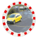Verkehrsspiegel rot/weiß - Überprüfung von 2 Richtungen