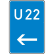 VZ 460-11 VZ 460-11 Bedarfsumleitung Schild gemäß StVO