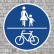 Thermoplastische Fahrbahnmarkierung PROline thermo - Gemeinsamer Fußweg- und Radweg / VZ 240