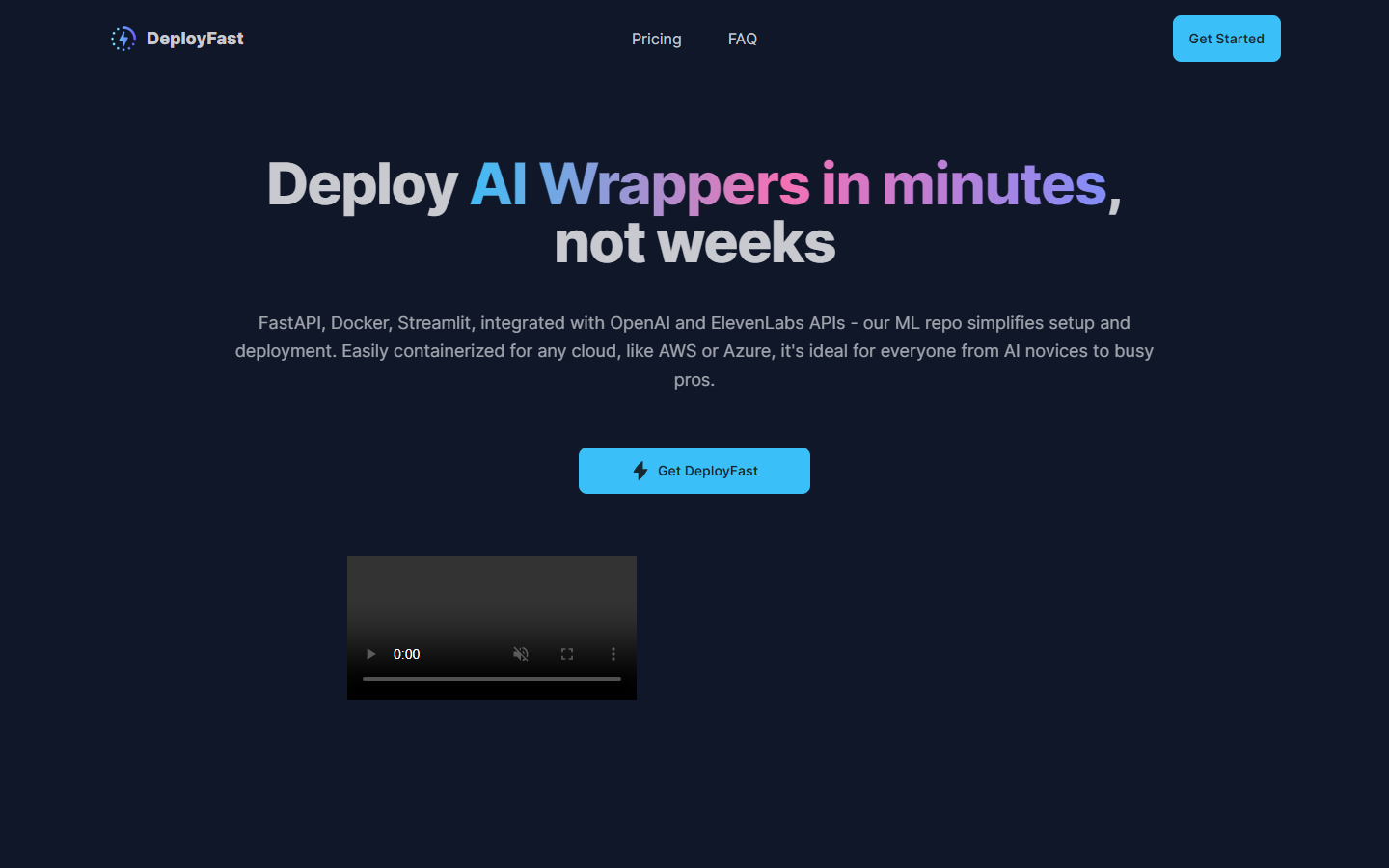 DeployFast boilerplate