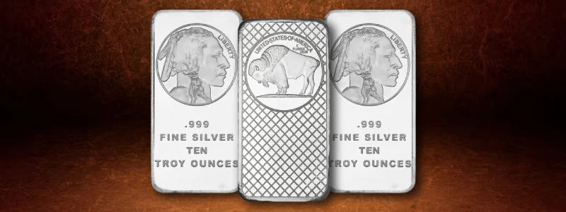 10 oz Buffalo Silver Bar