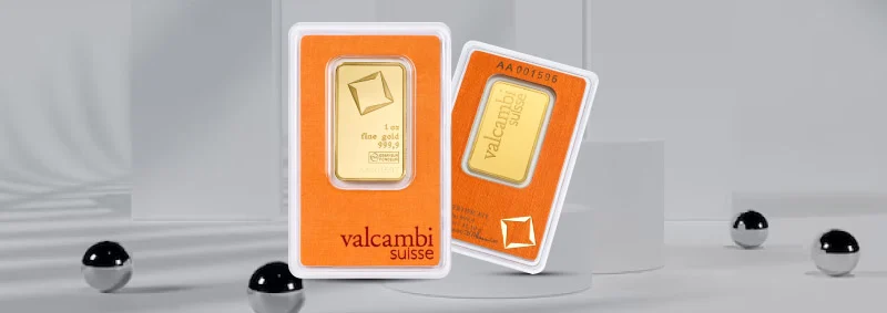 Valcambi 1 oz Gold Bar