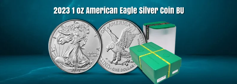 2023 1 oz American Eagle Silver (Monster Box - Mint Sealed)