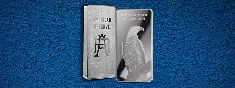 American Reserve Bullion 10 oz Silver Bar