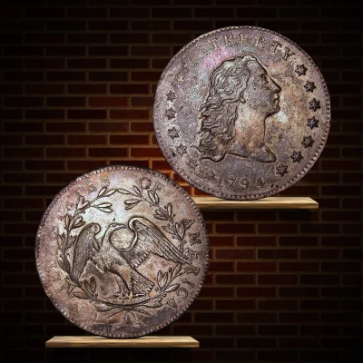 1794 Flowing Hair Silver Dollar
