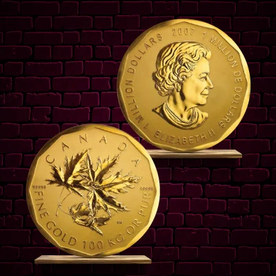 2007 Canadian Gold Maple Leaf