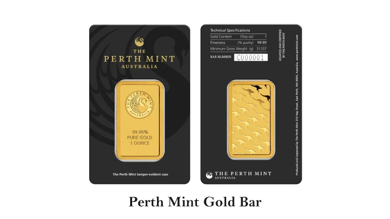 Perth Mint Gold Bars