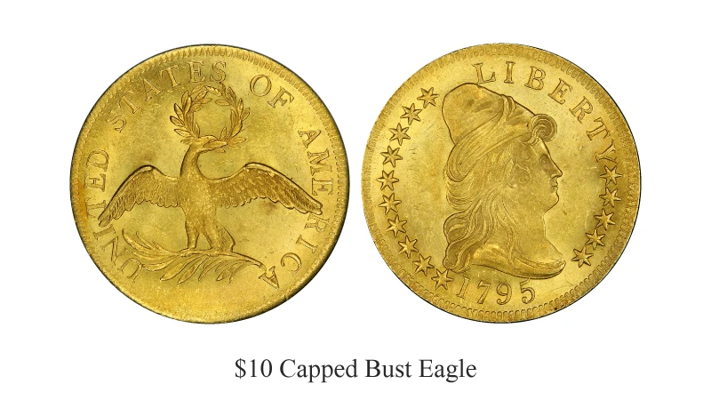 $10 Capped Bust Eagle
