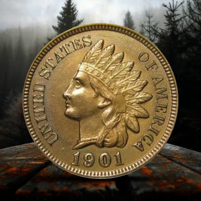 1901 No Mint Mark Indian Head Penny and its Value