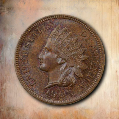 1903 Indian Head Penny MPD Error FS-301 and FS-302