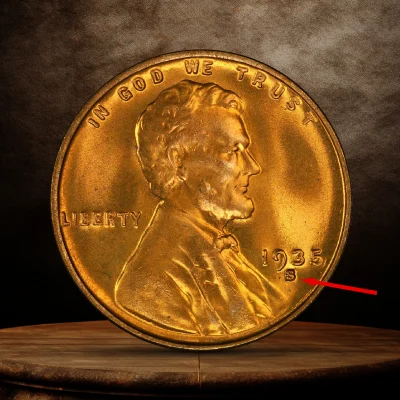 1935-S – San Francisco Mint.