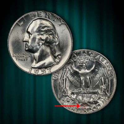 1957-D-Quarter-Value