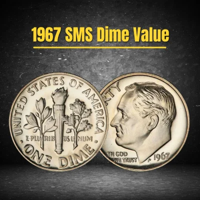 1967 SMS Dime Value
