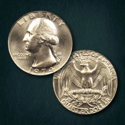 1974 No Mint Mark Quarter Value