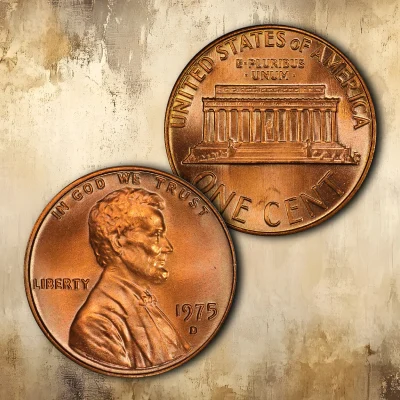 1975 D Lincoln Penny