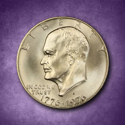 1976-S Eisenhower Silver Dollar