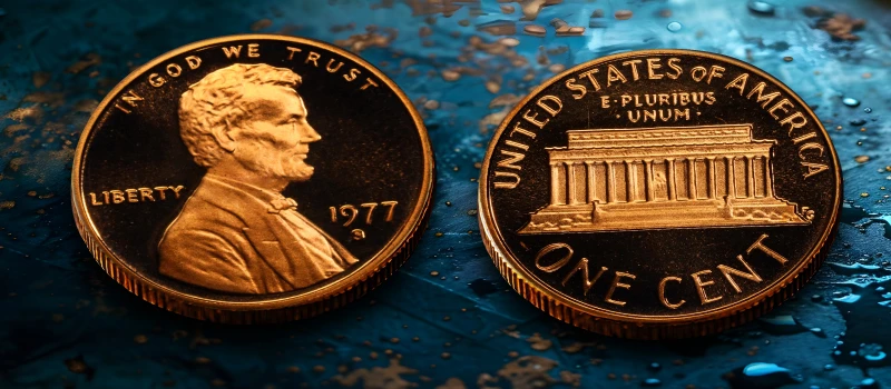 1977 Penny Value (San Francisco Mint) - Proof
