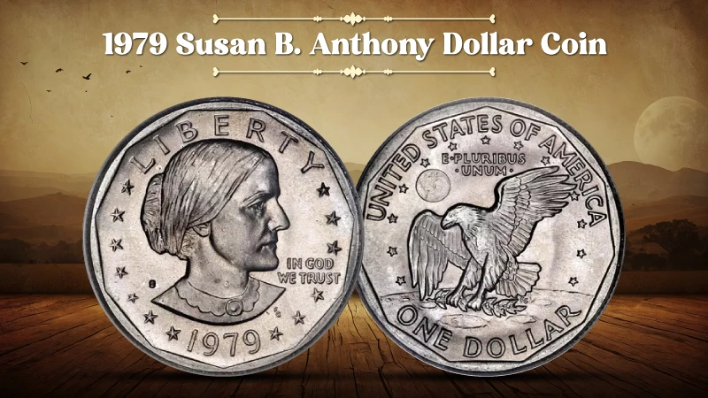 1979 Susan B Anthony Dollar Coin Value Bold 