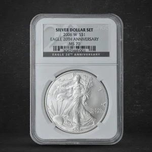 1986-S - 2010-W $1 Silver Eagle Complete Date Run NGC Proof-70 UC (1995-W is NGC Proof-69 UC) (30 Coins)