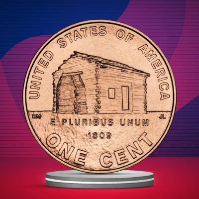 2009 Lincoln Penny Doubled Die Reverse Errors