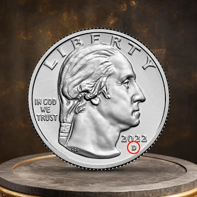 2022 D Voto Para La Mujer Quarter Worth (Denver)