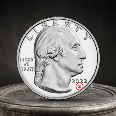 2022-S (San Francisco) 'Voto Para La Mujer' Quarter Worth