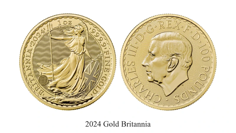 2024 1 oz Gold Britannia
