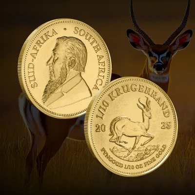 2025 South African Krugerrand Gold Coin