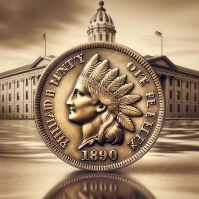 History of the 1890 Indian Head Penny