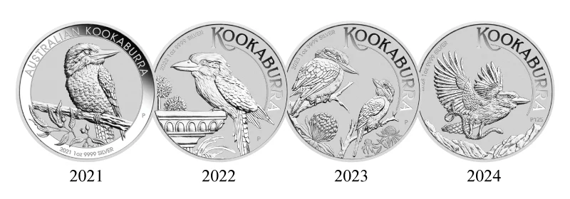 Kookaburra Silver Coin Major Design Updates