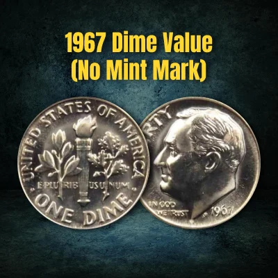 1967 Dime Value (No Mint Mark)
