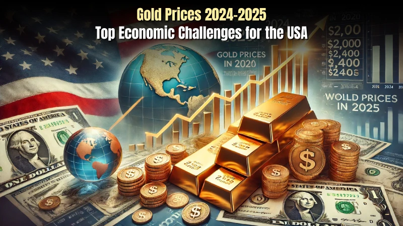 Where Gold Prices are Heading in 2024 – 2025: Top Economic Challenges for the USA