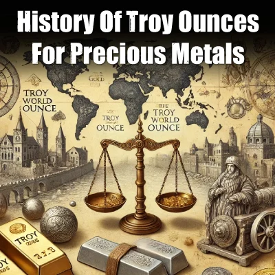 History of Troy Ounces for Precious Metals