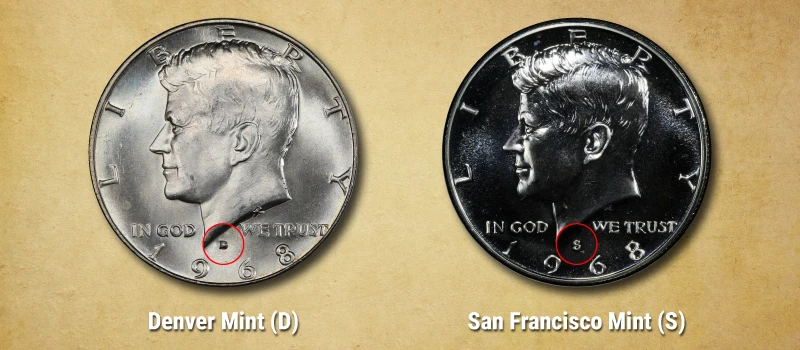The Elusive Mint Mark: Denver vs. San Francisco