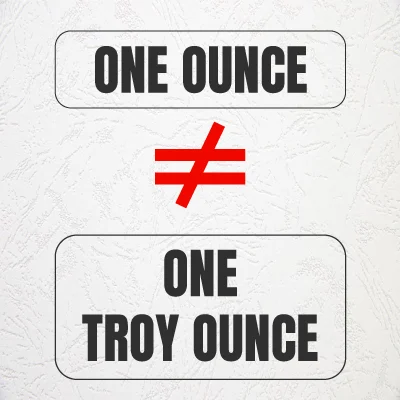 
            Troy Ounce Vs Ounce
                        