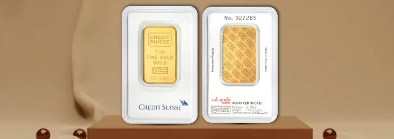 Credit Suisse 1 oz Gold Bar