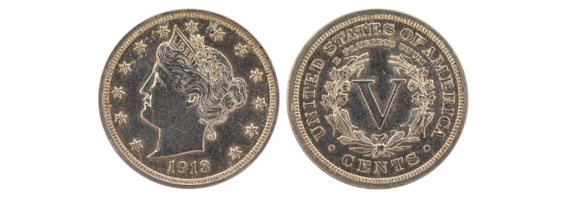 1913 Liberty Head V Nickel