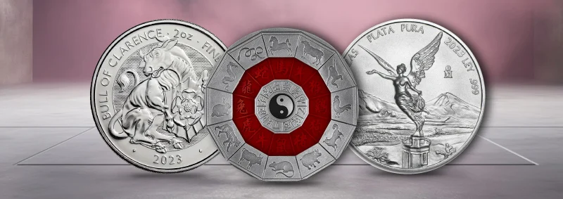 2 oz Silver Coins