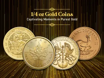 1/4 oz Gold Coin | BOLD Precious Metals