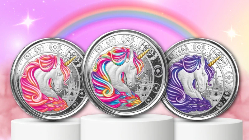 Exclusive Unicorn Silver Coin from Scottsdale Mint