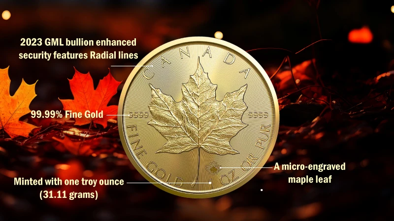 Design Of Gold Maple Leaf Coin