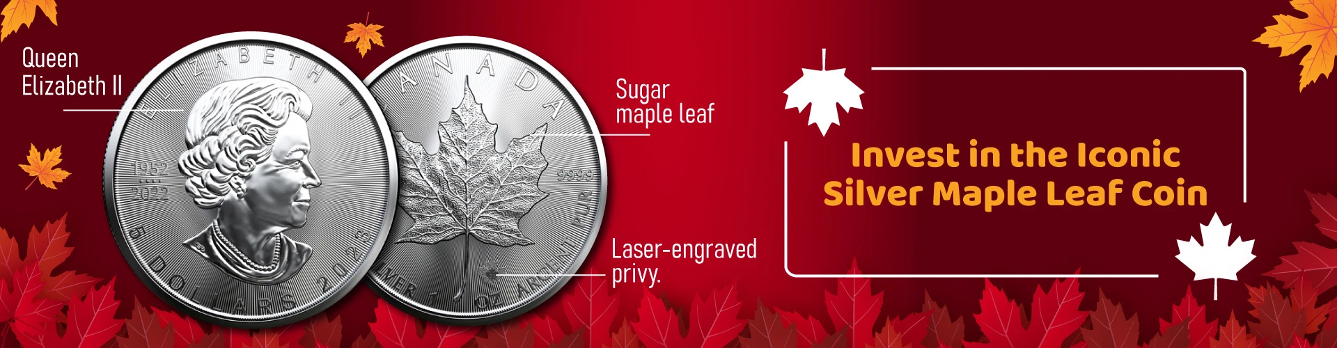 Buy Silver Maple Leaf Coins BOLD Precious Metals