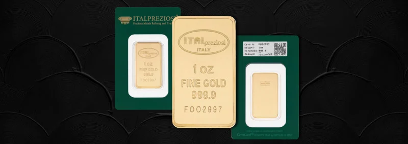 Italpreziosi 1 oz Gold Bar