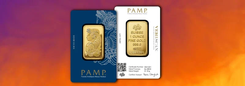 PAMP Fortuna 1 oz Gold Bar