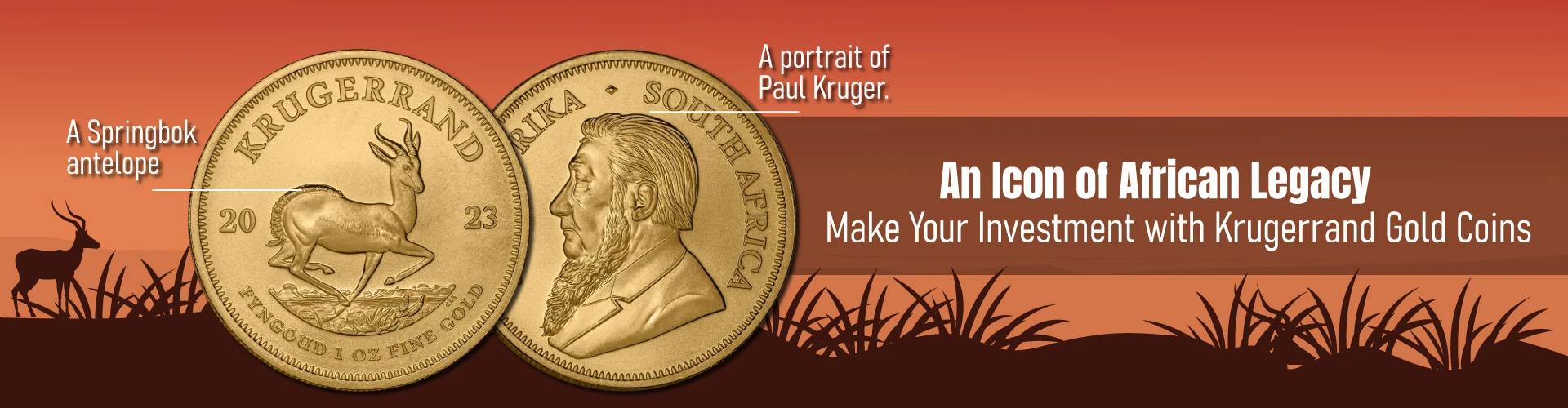 Invest In Gold Krugerrand Coins Today