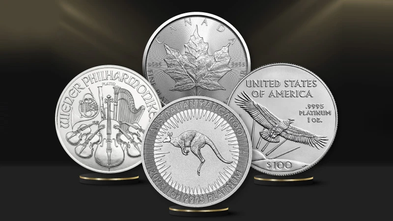 Buy the best investment-grade Platinum Coins