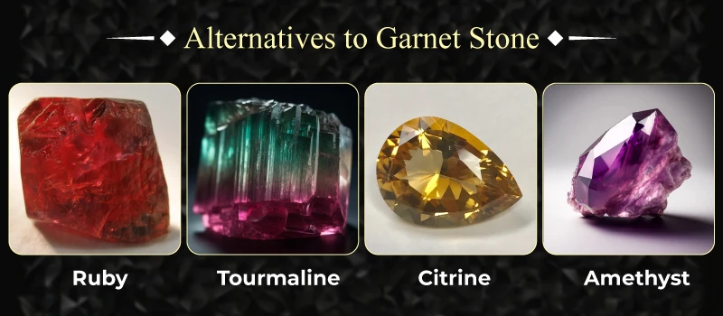 Alternatives to Garnet Stone
