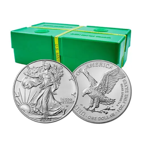 2023 Silver Eagle Monster Box - 500 Coins (Sealed) 